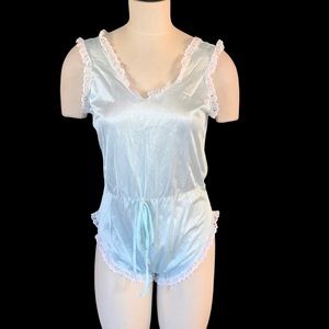 Pinstripe vintage teddy